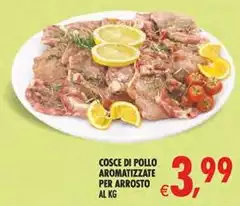 Cosce Di Pollo Aromatizzate Per Arrosto Cosce Di Pollo Aromatizzate Per Arrosto