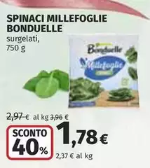 Bonduelle - Spinaci Millefoglie Bonduelle - Spinaci Millefoglie