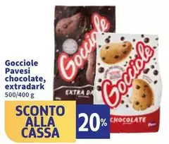 Pavesi - Gocciole Chocolate, Extradark Pavesi - Gocciole Chocolate, Extradark