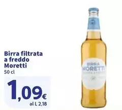 Moretti - Birra Filtrata A Freddo