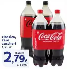 Coca Cola - Classica, Zero Zuccheri