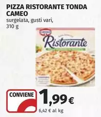 Cameo - Pizza Ristorante Tonda