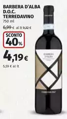 Terredavino - Barbera D'Alba D.O.C.