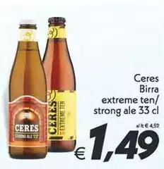 Ceres - Birra Extreme Ten/ Strong Ale