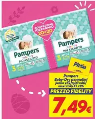 Pampers - Baby-Dry Pannolini Junior