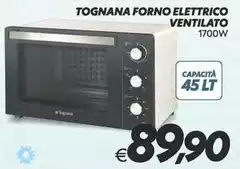 Tognana - Fogana Forno Elettrico Ventilato