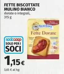 Mulino Bianco - Fette Biscottate Mulino Bianco - Fette Biscottate