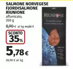 Riunione - Salmone Norvegese Fiordisalmone