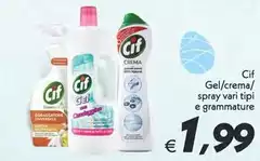 Cif - Gel/crema/spray