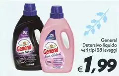 General - Detersivo Liquido General - Detersivo Liquido