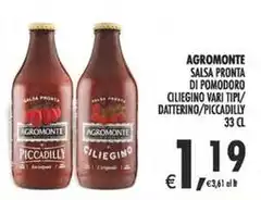 Agromonte - Salsa Pronta Di Pomodoro Ciliegino