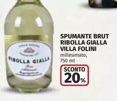 Brut - Spumante Ribolla Gialla Brut - Spumante Ribolla Gialla