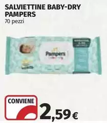 Pampers - Salviettine Baby-Dry Pampers - Salviettine Baby-Dry