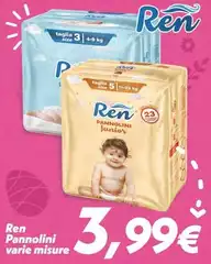 Ren - Pannolini