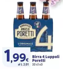 Angelo poretti - Birra 4 Luppoli Angelo poretti - Birra 4 Luppoli