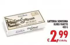 Latteria Soresina - Burro Panetto