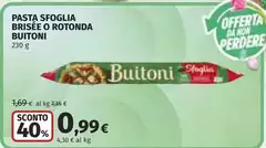 Buitoni - Pasta Sfoglia Brisee O Rotonda