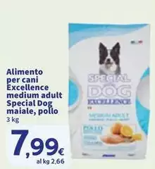 Special Dog - Alimento Per Cani Excellence Medium Adult  Maiale, Pollo