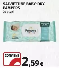 Pampers - Salviettine Baby-Dry Pampers - Salviettine Baby-Dry