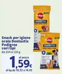 Pedigree - Snack Per Igiene Orale Dentastix Pedigree - Snack Per Igiene Orale Dentastix