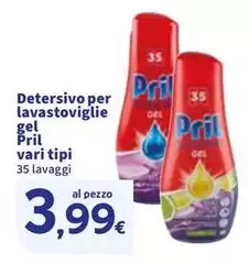 Pril - Detersivo Per Lavastoviglie Gel