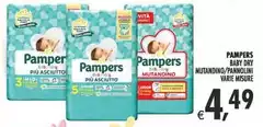 Pampers - Baby Dry Mutandino/Pannolini