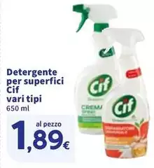 Cif - Detergente Per Superfici