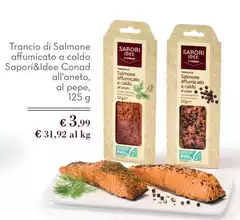 Sapori - Trancio Di Salmone Affumicato A Caldo &Idee Sapori - Trancio Di Salmone Affumicato A Caldo &Idee