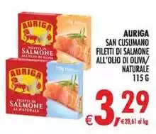 Auriga - Filetti Di Salmone All'Olio Di Oliva/ Naturale