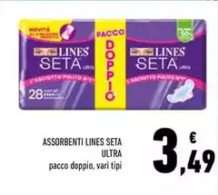 Lines - Assorbenti Seta Ultra Lines - Assorbenti Seta Ultra