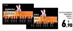 Duracell - Pile Stilo O Ministilo Power Boost