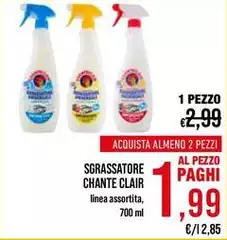 Chanteclair - Sgrassatore