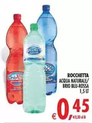 Brio - Rocchetta Acqua Naturale/ Blu-Rossa