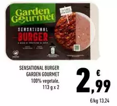 Garden gourmet - Sensational Burger Garden gourmet - Sensational Burger