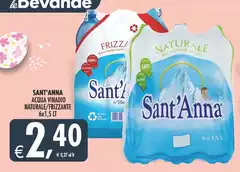 Sant'anna - Acqua Vinajo Naturale/Frizzante