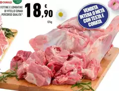 Conad - Fettine E Lombatine Di Vitello Percorso Qualita Conad - Fettine E Lombatine Di Vitello Percorso Qualita