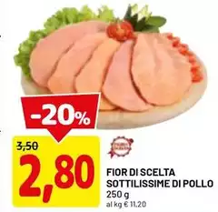 Fior di scelta - Fior Di Scelta Sottilissime Di Pollo