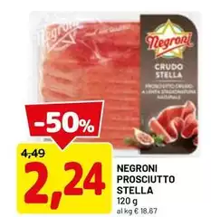 Negroni - Prosciutto Stella