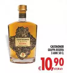 Castagner - Grappa Riserva 3 Anni