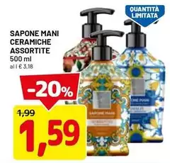 Sapone Mani Ceramiche