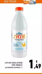 Parmalat - Latte UHT Senza Lattosio Zymil