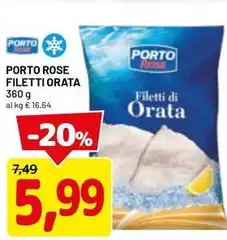 Porto rose - Filetti Orata
