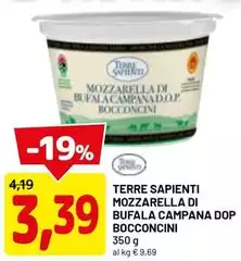 Terre sapienti - Mozzarella Di Bufala Campana DOP Bocconcini Terre sapienti - Mozzarella Di Bufala Campana DOP Bocconcini