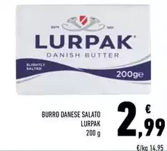 Lurpak - Burro Danese Salato