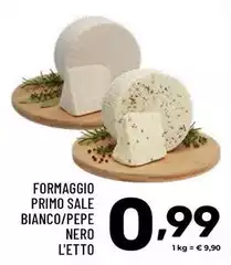 Primo - Formaggio Sale Bianco/Pepe Nero Primo - Formaggio Sale Bianco/Pepe Nero