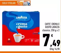 Lavazza - Caffe' Crema E Gusto