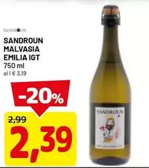 Sandròun - Malvasia Emilia IGT