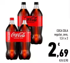 Coca Cola - Regular, Zero