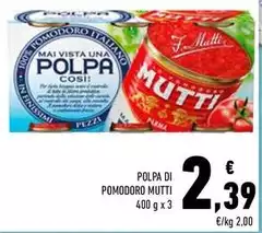 Mutti - Polpa Di Pomodoro