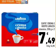Lavazza - Caffe' Crema E Gusto
